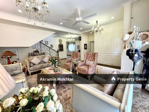 CORNER LOT & FULLY RENOVATED | 2 Storey Semi-D House, Ukay Perdana, Ampang