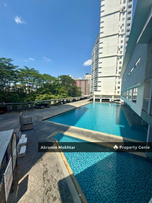 Corner Unit, Fully Furnished & 2 Covered Parking | Lake view Penthouse Suasana Lumayan Condo, Bandar Sri Permaisuri, Cheras KL.