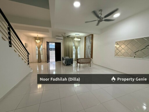 Sewa Partial Furnished Kemasukan Segera Taman Bukit Senawang Perdana