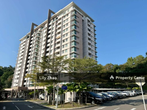 Alam Damai Condo with Balcony for Rent, Block B 11th Floor, Fully Furnished, Kota Kinabalu City