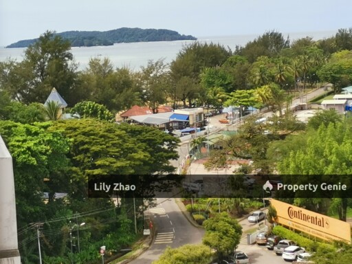 Fully Furnished Waikiki Condo with Sea View & Golf View for Sale @ Tg.Aru, KK City
