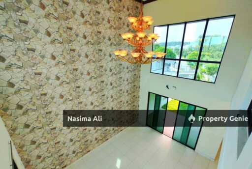 Facing Park- 2 Storey Angular Superlink Terrace House, Clover Park, Denai Alam