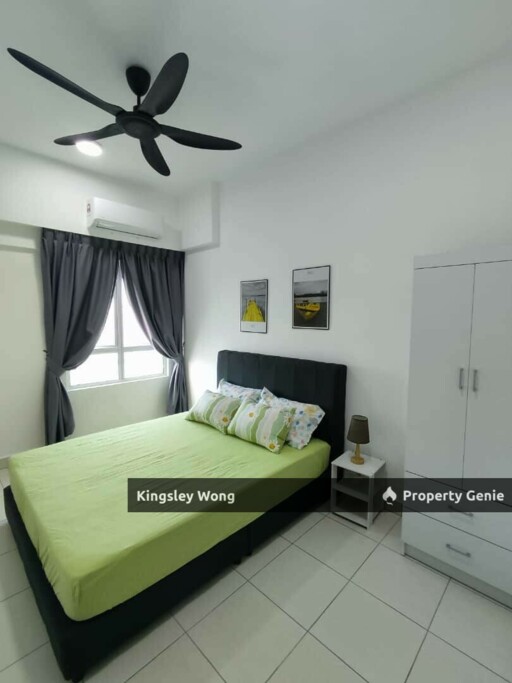 Fair Park Apartment High floor Furnished unit Town Area Near Simee Ipoh Garden For Rent