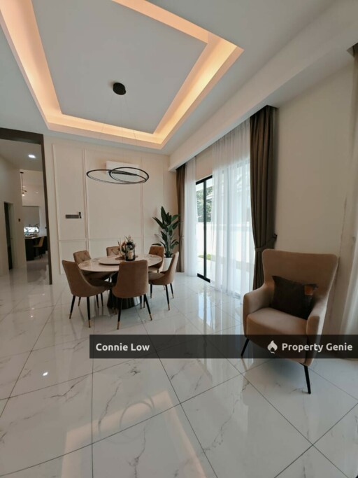 Full Loan Guarded with Playground New Single Storey SemiD for Sale Kinta Permai