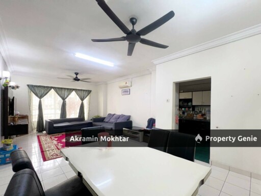 Freehold, Partially Furnished & 1 Covered Parking | Astana Putra Condominium at  Bukit Rahman Putra