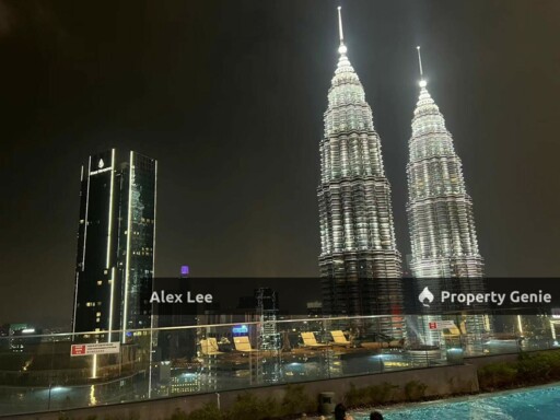 Ascott Star Residence with Sky Infinity Pool  Facing KLCC for Sale
