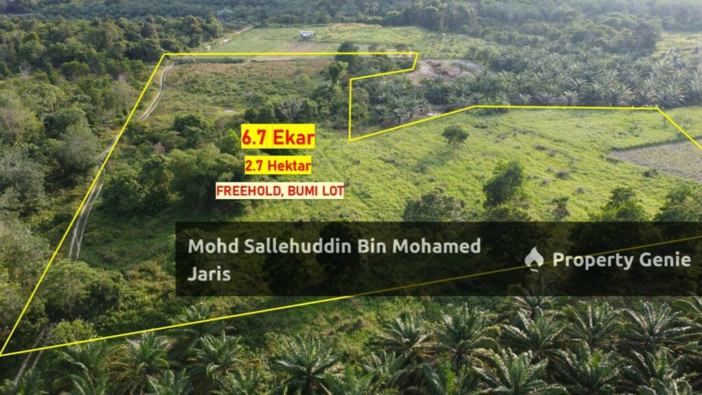 [FREEHOLD] TANAH PERTANIAN 6.7 EKAR JAYA GADING KUANTAN, PAHANG
