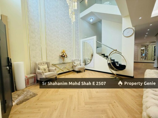 3-STOREY SUPERLINK TERRACE ANGGUN KIRANA, SETIA ALAM SHAH ALAM .