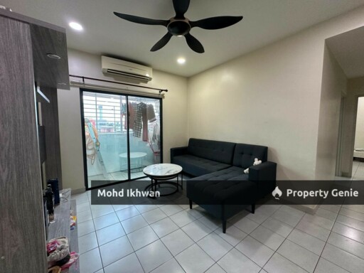 Seruling Apartment with 3 Aircond