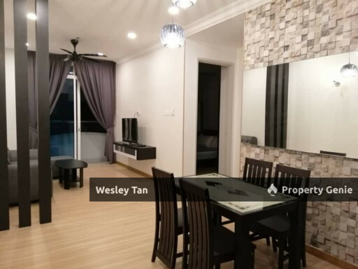 The Wave Fully Furnished 2rooms 1bath High Floor Pool View Melaka Kota