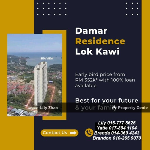 Damar Residence Condo Corner Lot for Sale - Urban Living @ Tropika Park City, Kinarut, Sabah