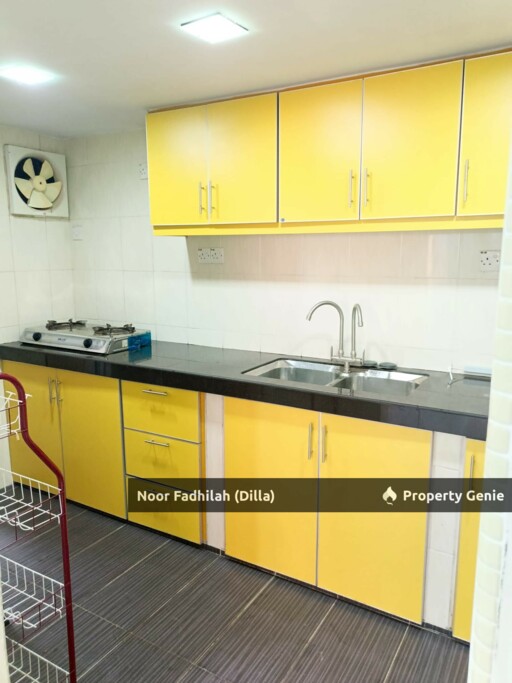 Sewa Partial Furnished Apartment Taman Topaz
