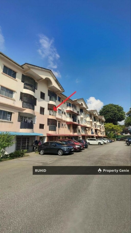 Pangsapuri Taman Desa Kempas | 937 Sqft | Level 2 Unit | Basic Condition