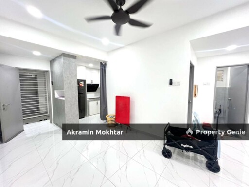Freehold, Renovated & Partially Furnished | [RSKU] Acacia Apartment Diamond City Semenyih