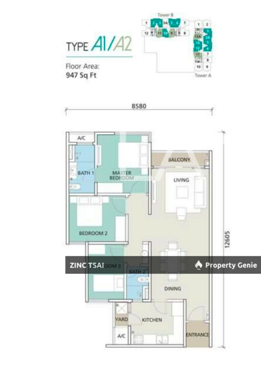 Riana South @ Bukit Manda'rina {Save RM 61,000} 5 mins drive to MRT Taman Naga Emas