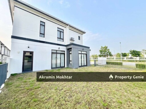 Corner Lot, Facing Open & Fully Furnished | 2 Storey, Regent Garden @ Eco Grandeur, Puncak Alam