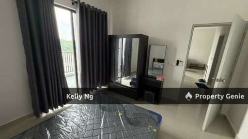 D'Sini Residence With Balcony/3 Parking Lot & Fully Furnished Unit At Taipan Setia Alam Shah Alam For Rent
