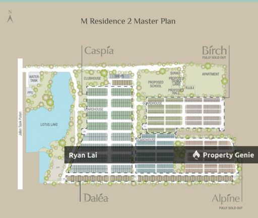 2 Storey Corner Lot Cluster Semi D @ Caspia, M Residence 2 | Save Up to 362 | Below Market Value 45% Auction Property!
