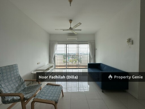 Sewa Partial Furnished Corner Unit Pangsapuri Anggun Bandar Baru Bangi