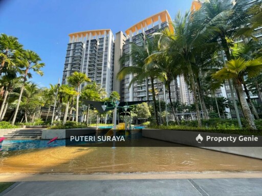 Irama Wangsa Condominium with extended Living room for more space, peace and calm.