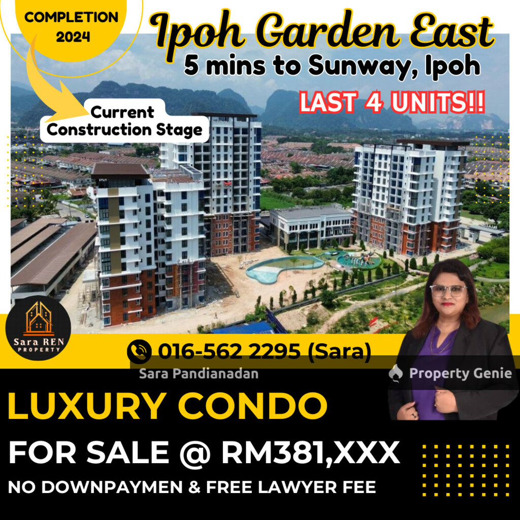 Luxury Condo PALAZZO at Ipoh Garden East