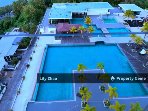 High End Condo with Private Lift For Rent, Full Sea View, 3+3 Rooms, 5 Bath, 2,450 Sqft, The Peak Vista, Kota Kinabalu City