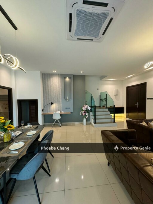 TEAK LUXOR LUXURY DOUBLE STOREY HOUSE 24'x70' AT GUNUNG LANG, IPOH