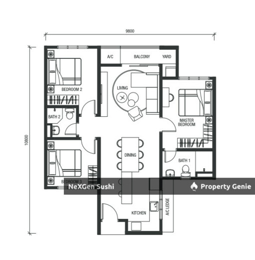 Hana Residence @ Eco Ardence, Shah Alam Save RM 41,000