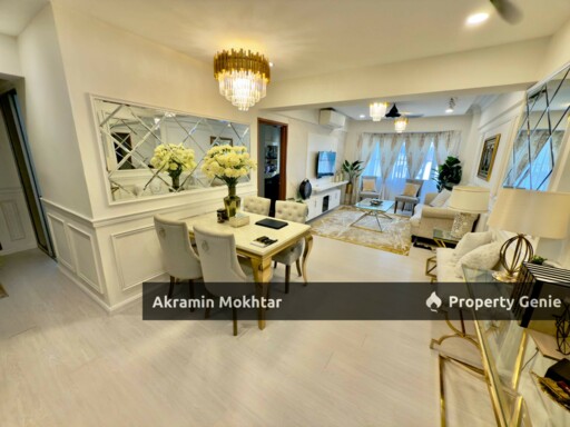 Fully Renovated, Fully Furnished, Corner Unit & 1 Parking | Danau Idaman Condominium, Taman Desa Kuala Lumpur
