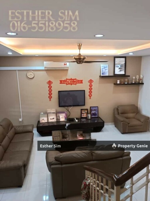 [RENOVATED] 2-Storey Terrace House @ Bandar Tasek Mutiara (Pearl City), Simpang Ampat