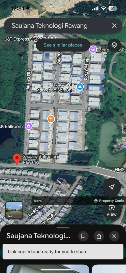 Semi-D Factory for Rent in Saujana Rawang, 7880 Sqft Space
