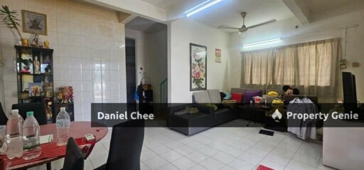 Ipoh Bercham Double Storey Endlot House For Rent