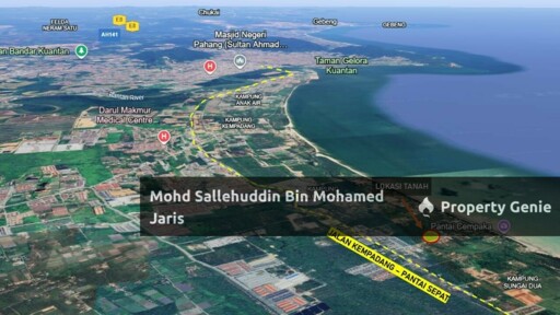 4 TANAH LOT BANGLO BERHAMPIRAN PANTAI CEMPAKA, KUANTAN