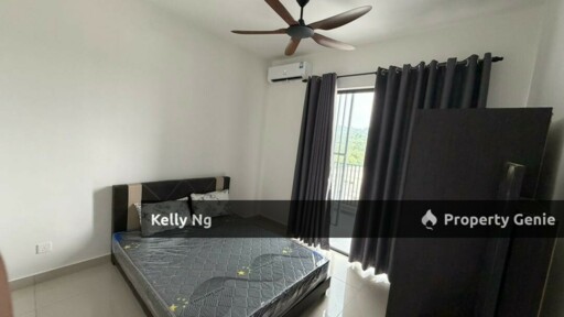 D'Sini Residence With Balcony/3 Parking Lot & Fully Furnished Unit At Taipan Setia Alam Shah Alam For Rent