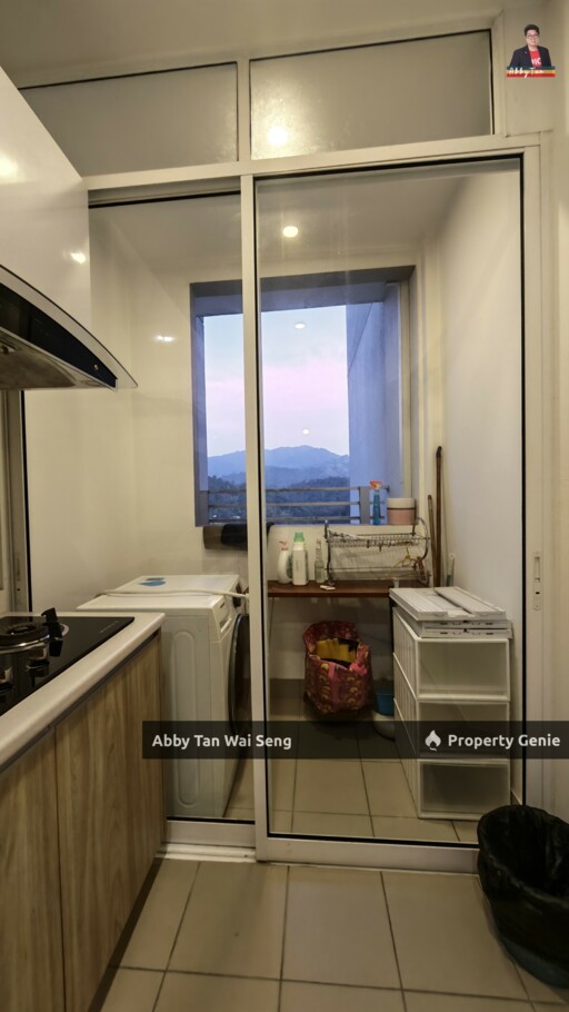 Kingfisher Inanam | Top Floor Hill View | Fully Furnished