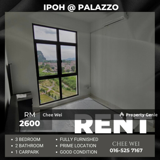 📍IPOH @ Palazzo Condo For Rent