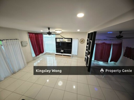 Hill Park, Bandar Lahat Mines Double Storey Semi D Facing North Gated Guarded Near Pengkalan Batu Gajah Pusing