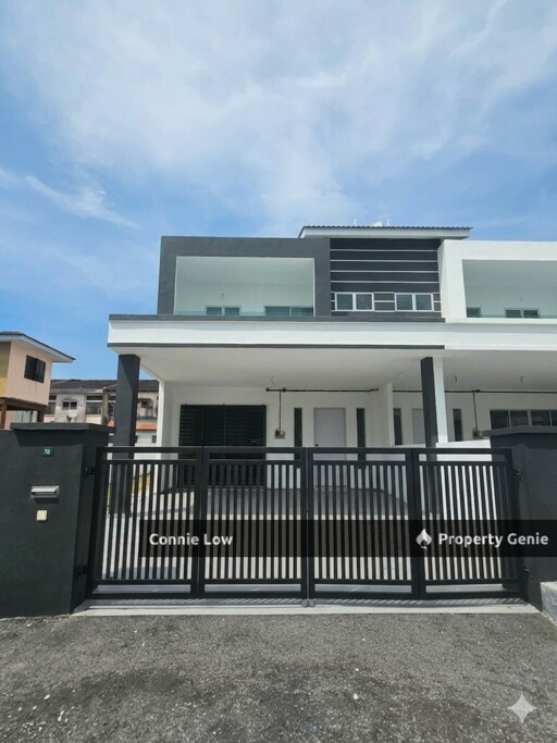 Ipoh New and completed Double storey terrace house Pengkalan perak