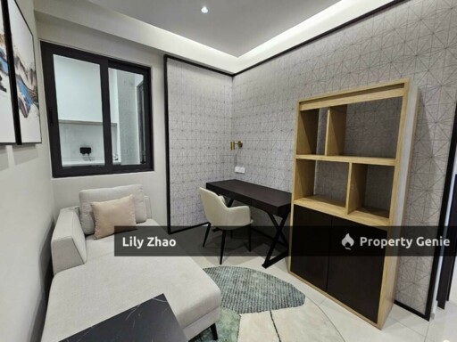 Jesselton Twin Towers A, 12th Floor, High End Condo for Rent, 3Bed 2Bath, 1,357 sf, Near QE2, Jalan Lintas, Kota Kinabalu City