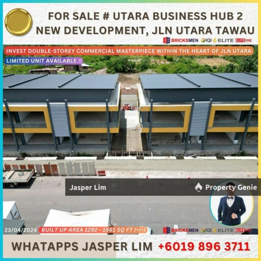 New Project Development Utara Business Hub 2 Tawau