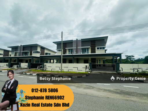 ROSE GARDEN Semi D / Double Storey @ Siburan,Kuching Sarawak