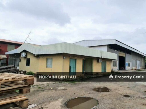 ‼️ FOR SALE & RENT  –  GEBENG WAREHOUSE WITH OFFICE‼️