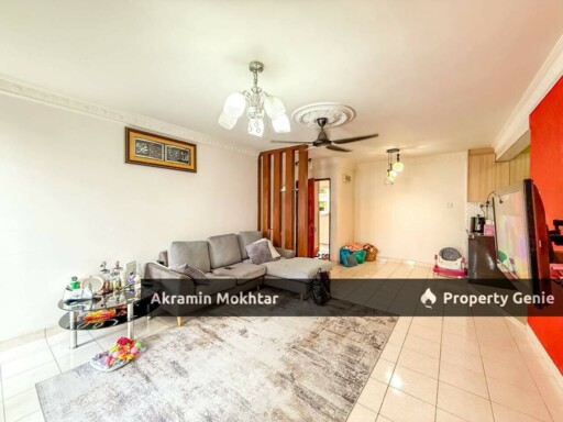 Level 1, Partially Furnished & 1 Parking | Pangsapuri Jati Selatan, Desa Petaling Kuala Lumpur