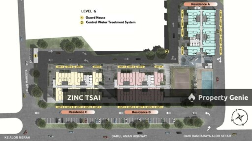 D'aman Residences Corner Lot For Rent (Ready Move-in)