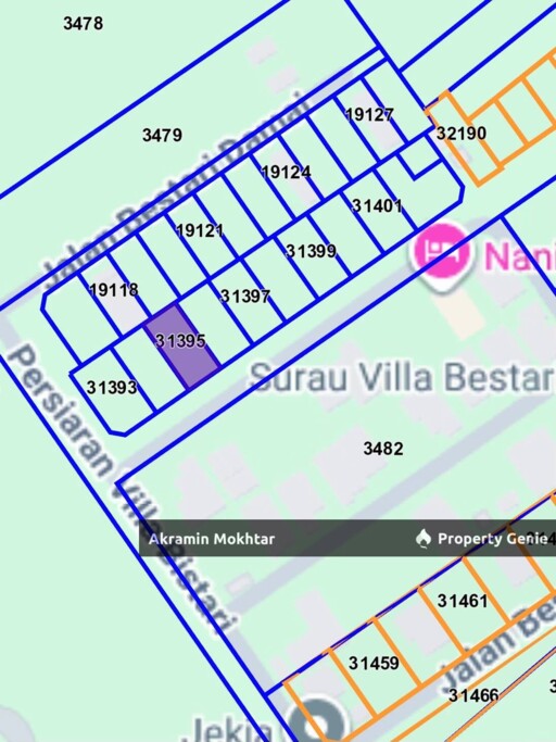 Freehold & Malay Reserved | Banglo Lot Sungai Pusu Gombak  Jalan Bestari Permai Selangor