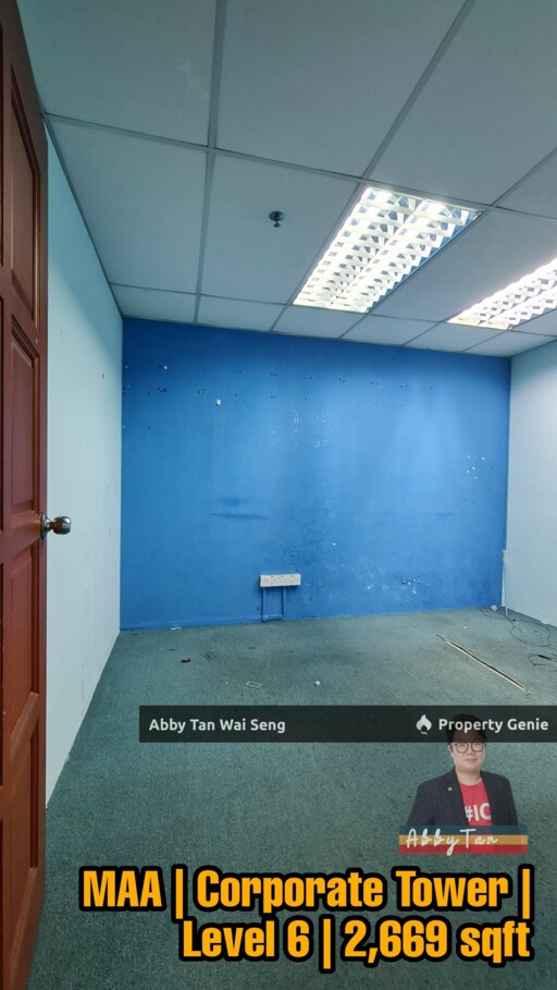 For RENT | Menara MAA | Office | Level 6 | Town Centre
