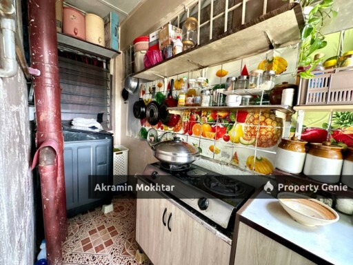Renovated | Apartment Taman Tun Teja, Blok Cempaka Rawang, Selangor