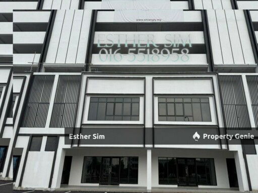 Brand New 2units adjoining 2 Storey Commercial Shop For Rent in Batu Kawan, Simpag Ampat.
