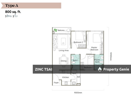 The Valley @ SkySierra Setiawangsa Apartment Auction | 797 sqft | RM360,000