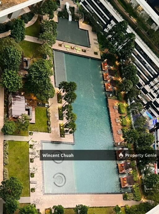 KL Traders Square Setapak For Rent | 940sqft 3+1 Bed Fully Furnished Pool View